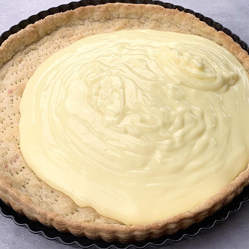La pâte et la crème